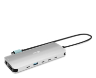 i-tec USB-C Nano 3x Display Dock 2x HDMI +USB-C video +Charger140W - 1349213 - zdjęcie 3